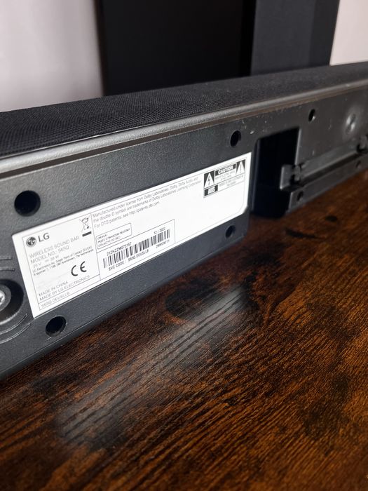 Soundbar LG S65Q 3.1 + bezprzewodowy subwoofer — stan idealny