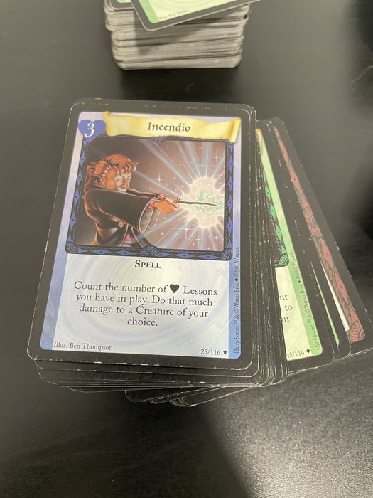 Coleção de Cartas Harry Potter