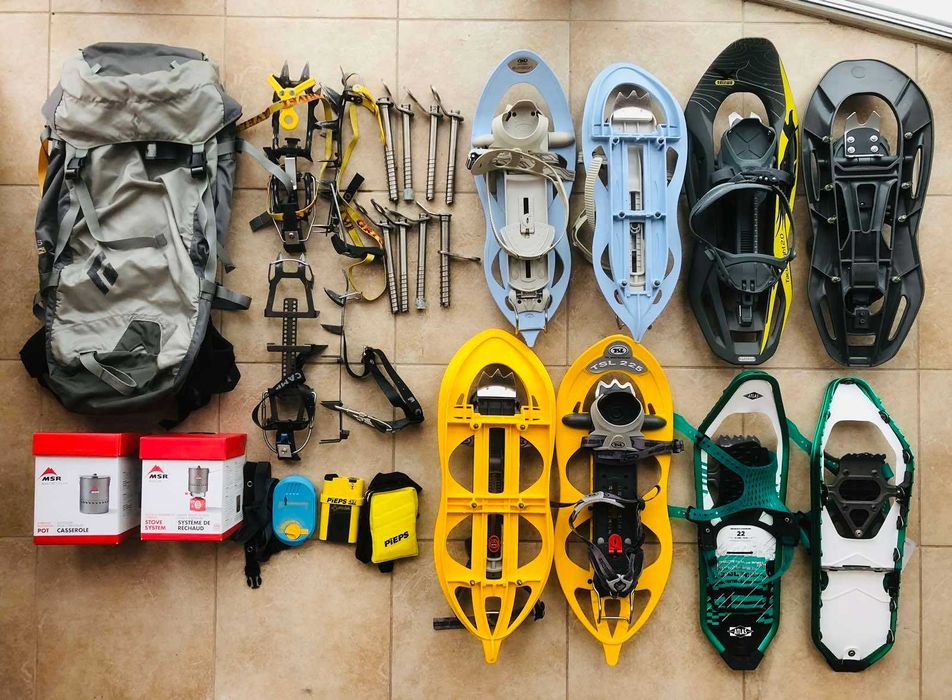 Топовое снаряжение для альпинизма и скалолазанья Petzl снегоступы TSL