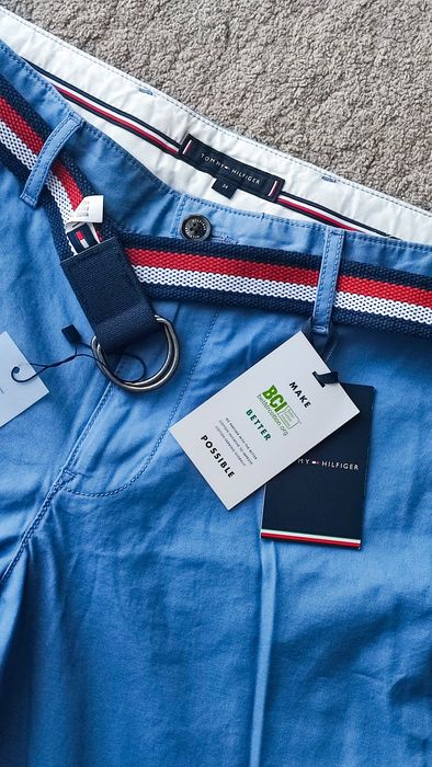 Calções + Cinto Tommy Hilfiger NOVOS