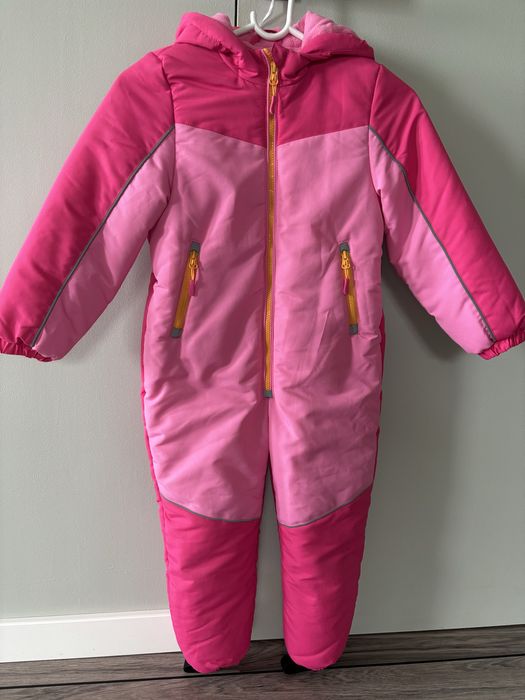 Kombinezon zimowy 116  jak nowy, gruby