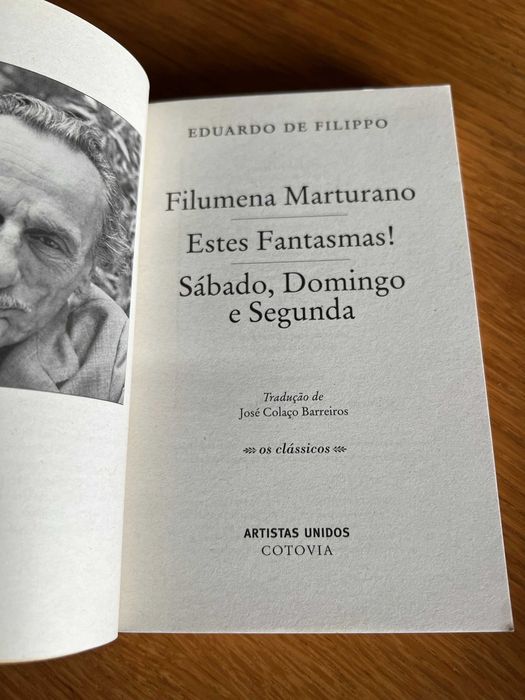 Filumena Marturano  /  Estes Fantasmas !        EDUARDO De FILIPPO