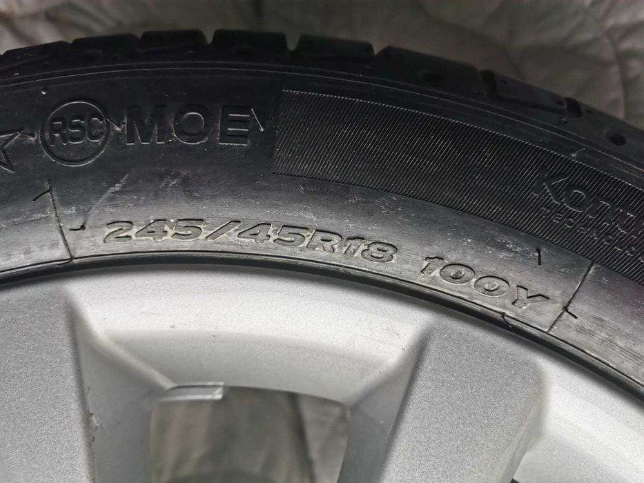 4x koła letnie BMW 5, 6, 7,  8 245/45R18 lato nowe