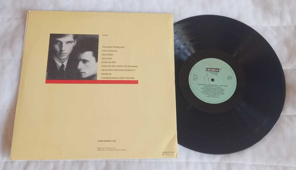 OMD – Architecture & Morality LP de 1981 Portugal
