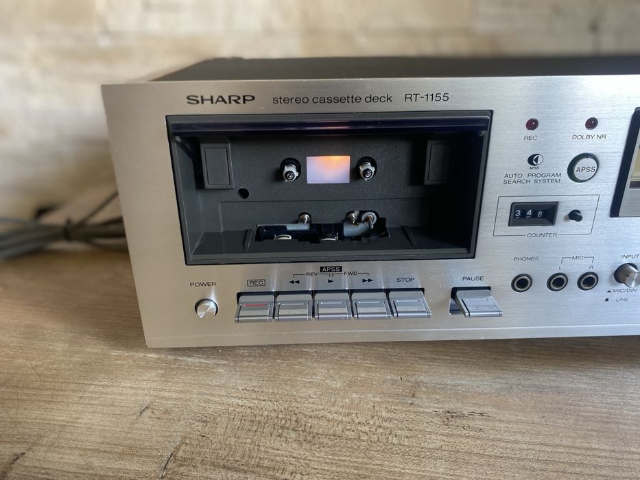 Sprzedam deck/magnetofon  Sharp RT-1155