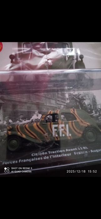 Miniatura CITROEN traction Avant B11 escala 1/43
