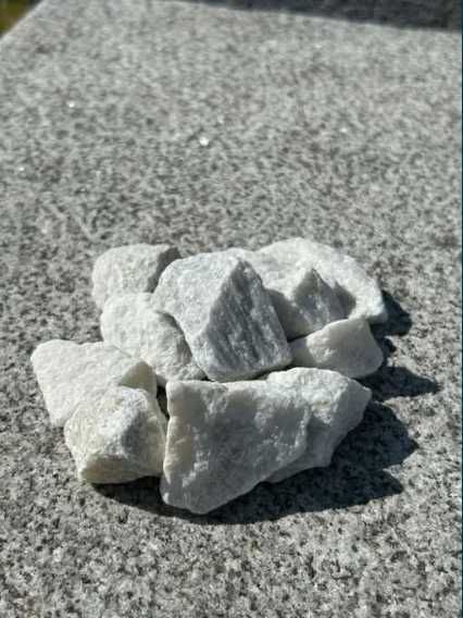 Grys Kryształowy Kamień Ozdobny Błyszczący Opaska Rabata Akwarium