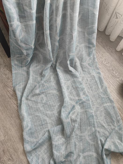 Тюль на тасьмі, льон