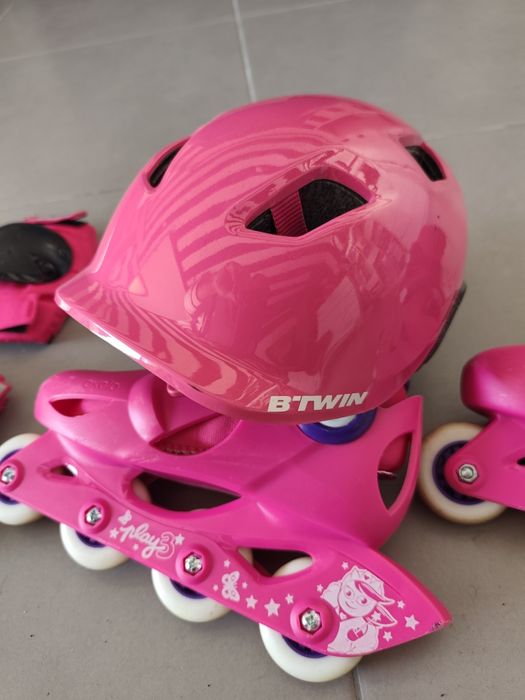 Kit Patins criança Oxelo + proteções