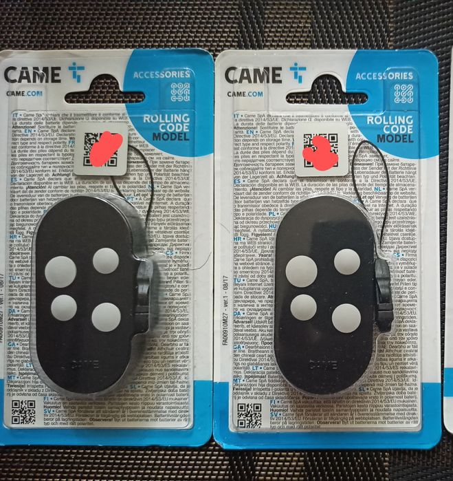 Came topd4rbs, пульт дистанційного керування чотириканальний