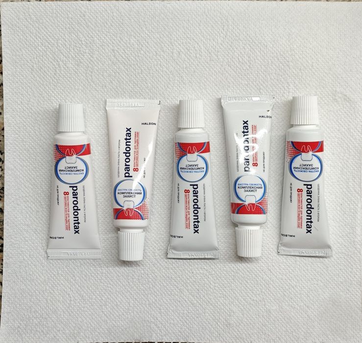 Зубні паста Parodontax/Sensodyne 5 шт