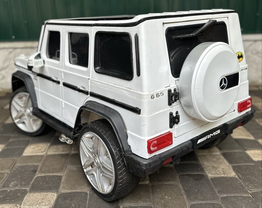 Дитячий електромобіль Mercedes-Benz G63 AMG Кубик