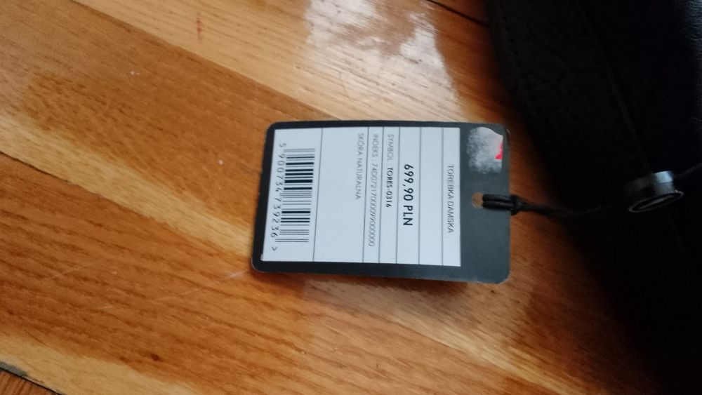 Dzień babci Ochnik torba skóra naturalna nowa z metką mieści A4