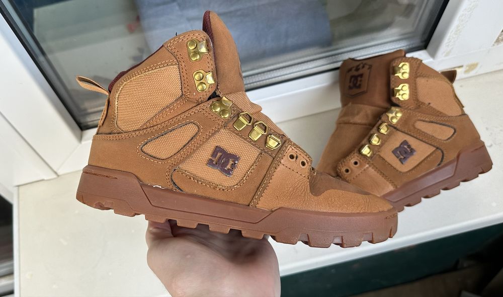 Оригінальні черевики кросівки DC Shoes USA SB 38 розмір 24 см vans