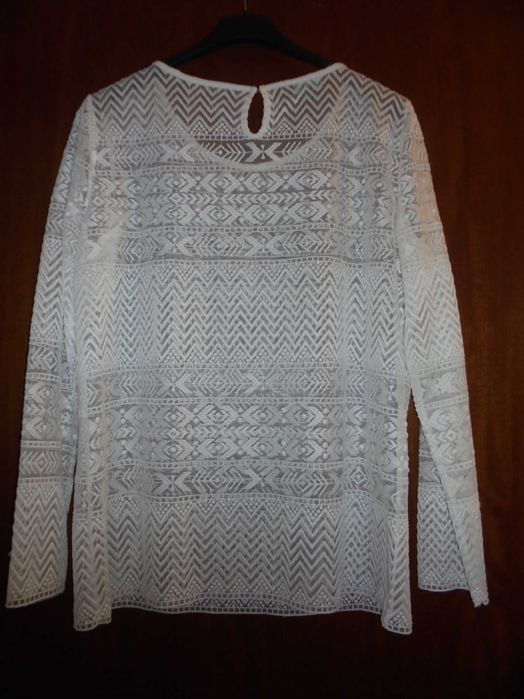 camisola de senhora transparente