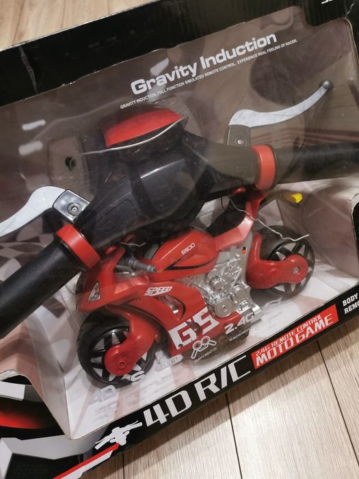 motocykl zdalnie sterowany na pilota 4D RC