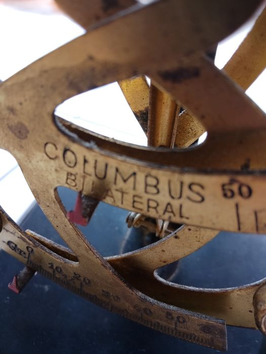 Stara waga pocztowa na listy Columbus Bilateral ,Germany.