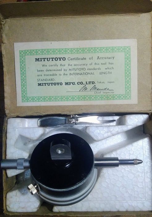 Mitutoyo 2046e 08 comparador novo