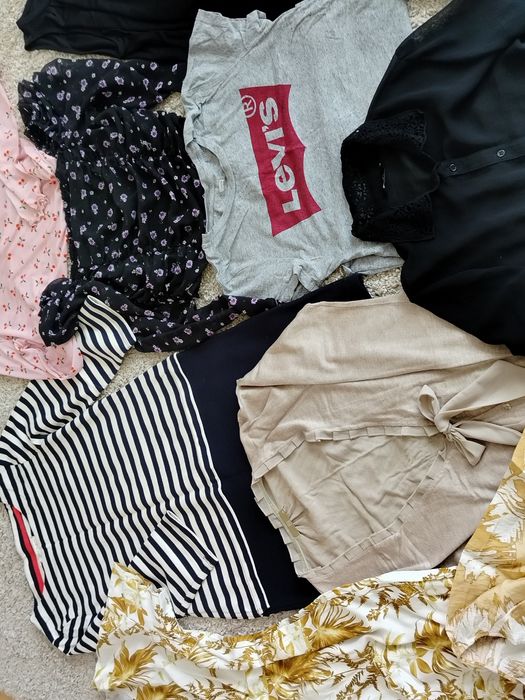 MEGA PAKA ubrań damskich roz M-L