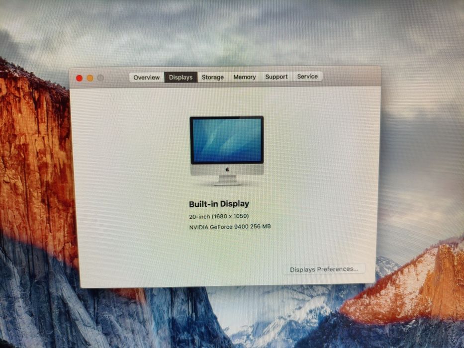 iMac 2009 de 20 polegadas