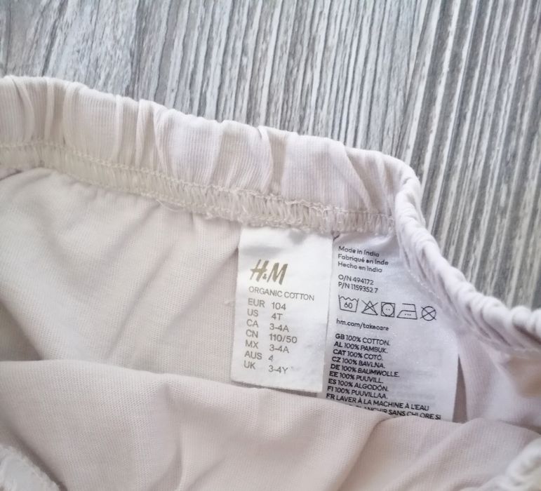 H&m organic bufiaste szorty 104