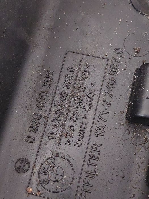 pokrywa zaworow głowicy oslona odma bmw e46 e39 m47 2.0d 136ps