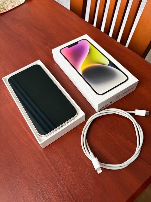 iPhone 14, Starlight, 256GB