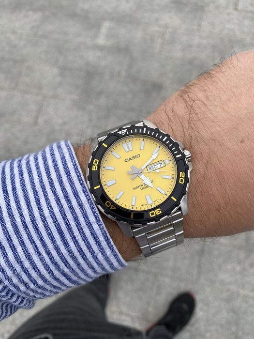 Оригінальний чоловічий годинник Casio. Часи Casio з гарантією!