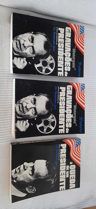 "Watergate"Gravações do Presidente e A queda de um Presidente 3volumes