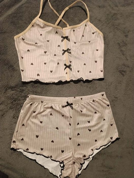 Komplet do spania, bielizna, piżama damska.