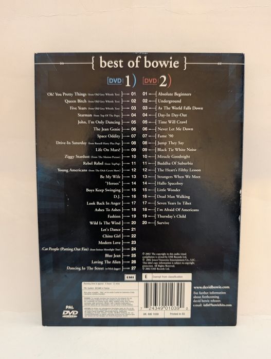 DVD David Bowie - best of bowie