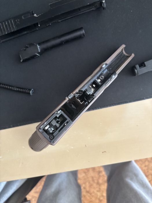 Pistola Airsoft para peças