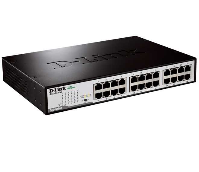 Маршрутизатор D-LINK DES-1024D з 24 портами 10/100Base-TX