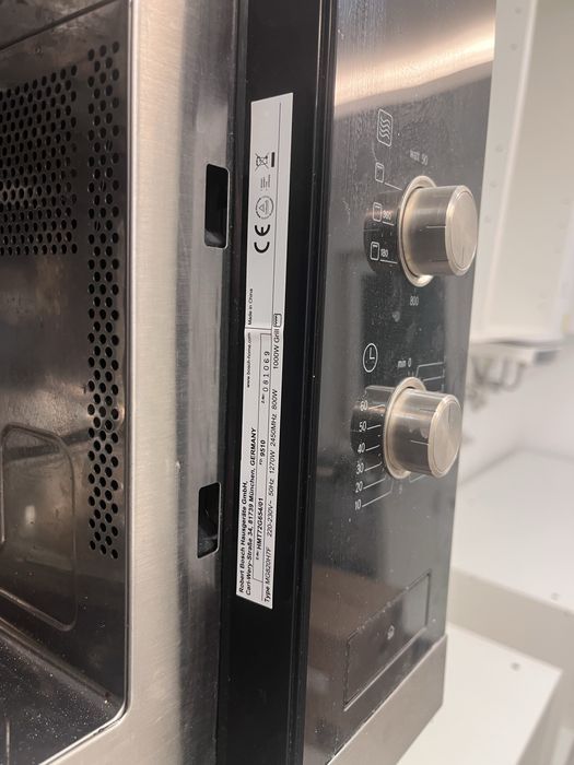 Microondas Encastee Bosch 1000W Grill