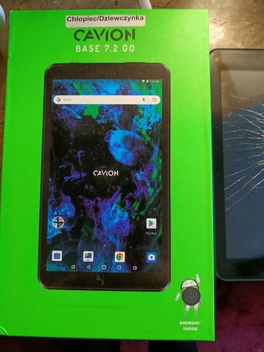 Tablet czarny na części i inne rzeczy