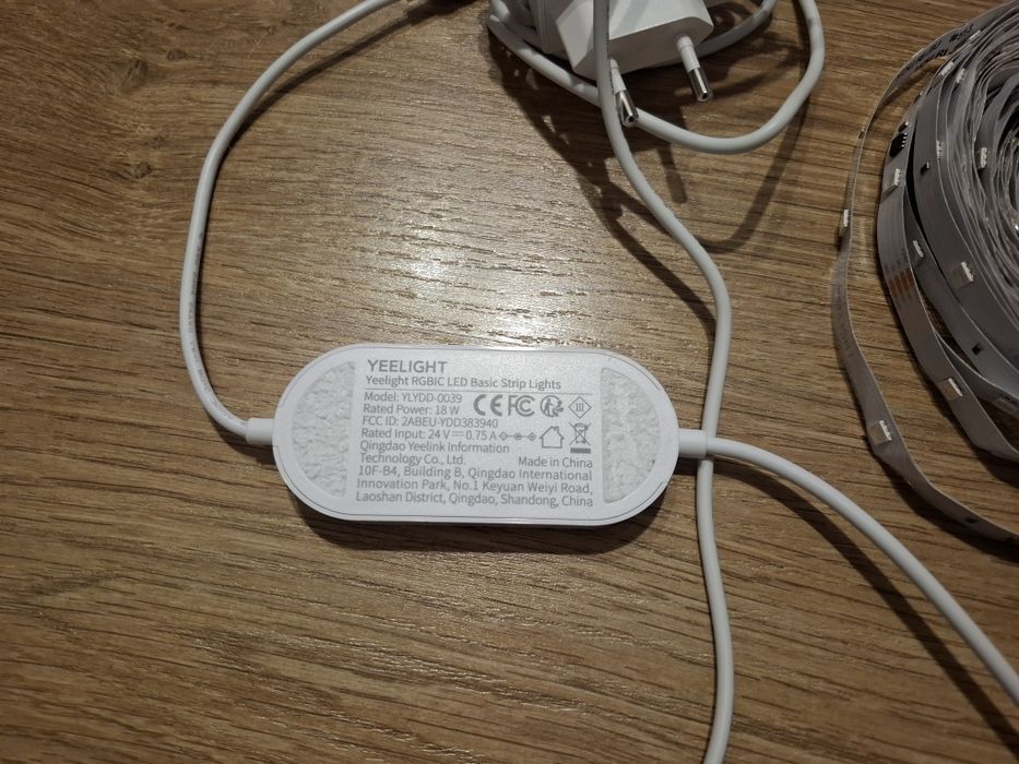 Taśma LED RGB 230V 12m Pasek Smart Yeelight Aplikacja Bluetooth