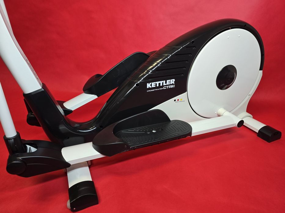 Orbitrek Kettler CTR3 do 150kg. Mocny Elektro-Magnetyczny Trenażer Eliptyczny Cichy Bezpieczny na Stawy Gwarancja