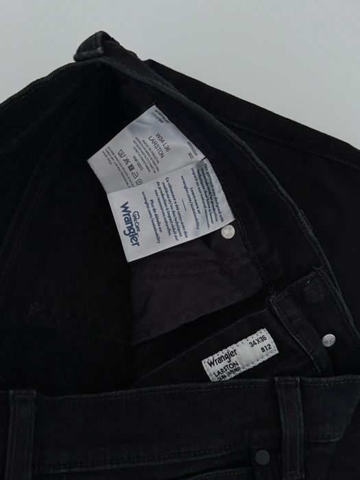 Wrangler Larston | W34 L36 - męskie spodnie jeansowe, slim tapered