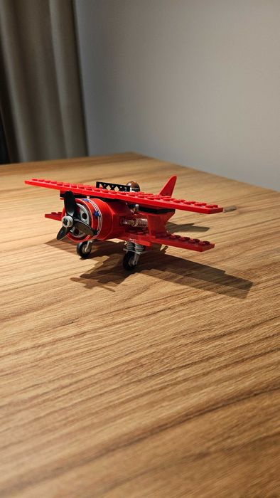 LEGO 6615 Eagle Stunt Flyer Czerwony Dwupłatowiec Unikat 1996