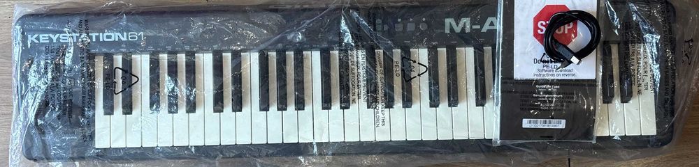 Teclado MIDI M-Audio Keystation 61 2