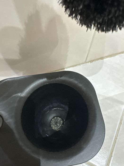 Suporte rolo papel e escova piaçaba