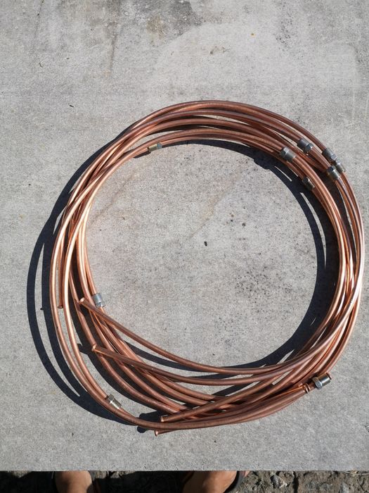 Гальмівні трубки на всі марки  авто, мідні гальмівні трубки, виготовле