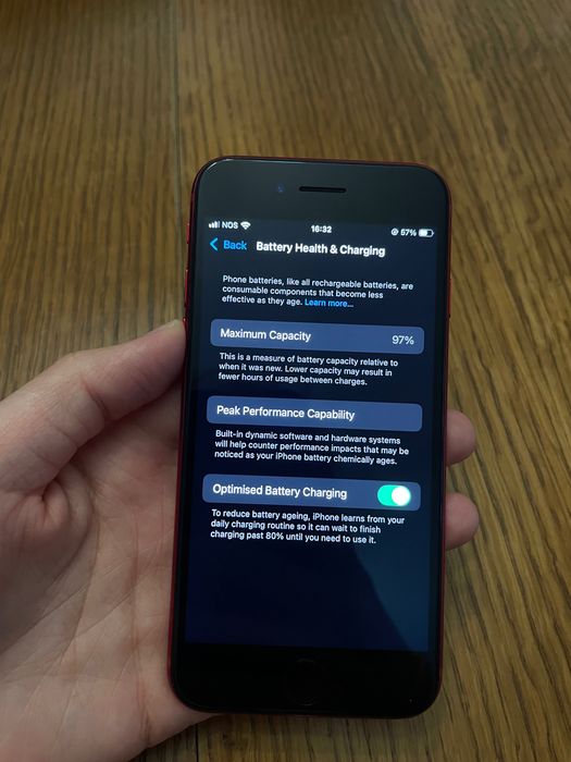 iPhone SE 2020 Red 64GB, imaculado