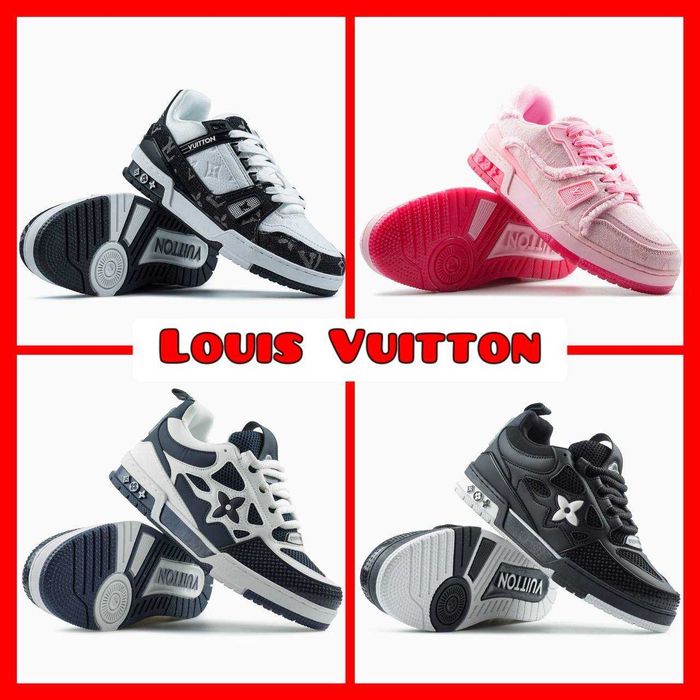 ‼️ЯСКРАВІ Кросівки Louis Vuitton у різних кольорах | Розміри 36 - 45