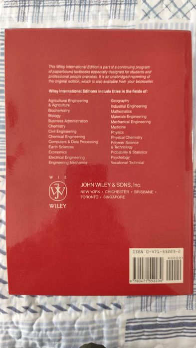 Livro "Organic Chemistry - Solomons"