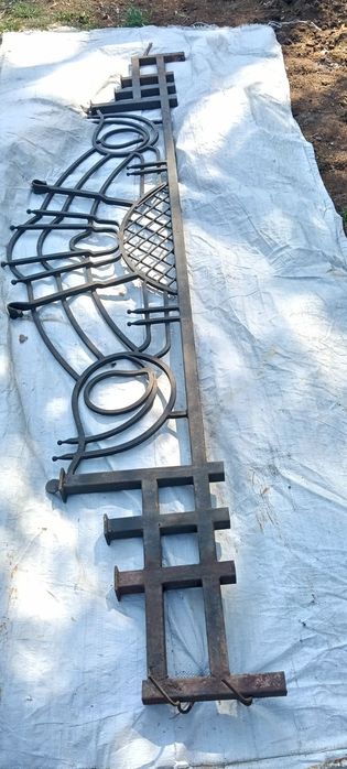 Декоративна кована огорожа на забор ковка декоративное кованое ограждение