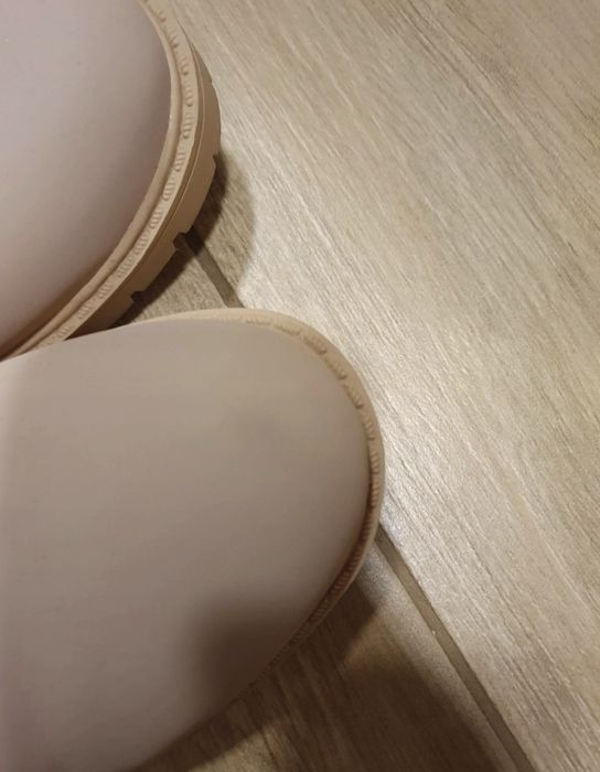 Botki workery pudrowy róż r.40 jak nowe