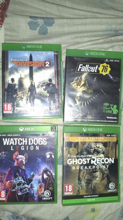 Vendo (4 Jogos Usados Para Xbox One)