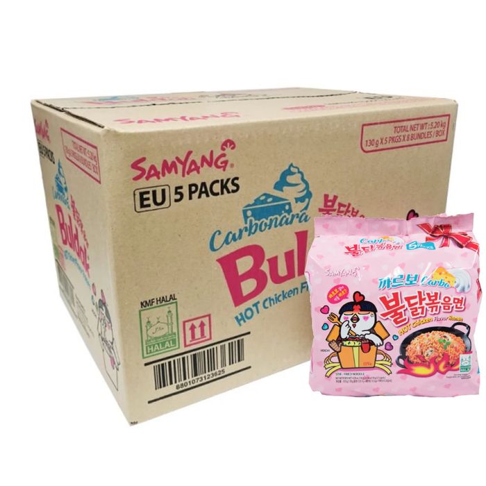 Ramen Coreano Original Buldak & Shin Ramen – Vários Sabores Disponíveis