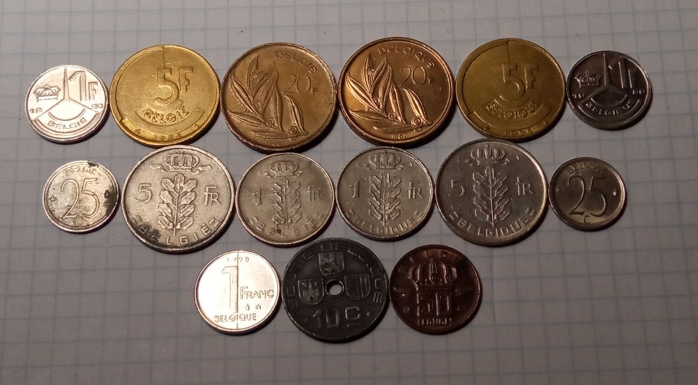 Набір монет Бельгії